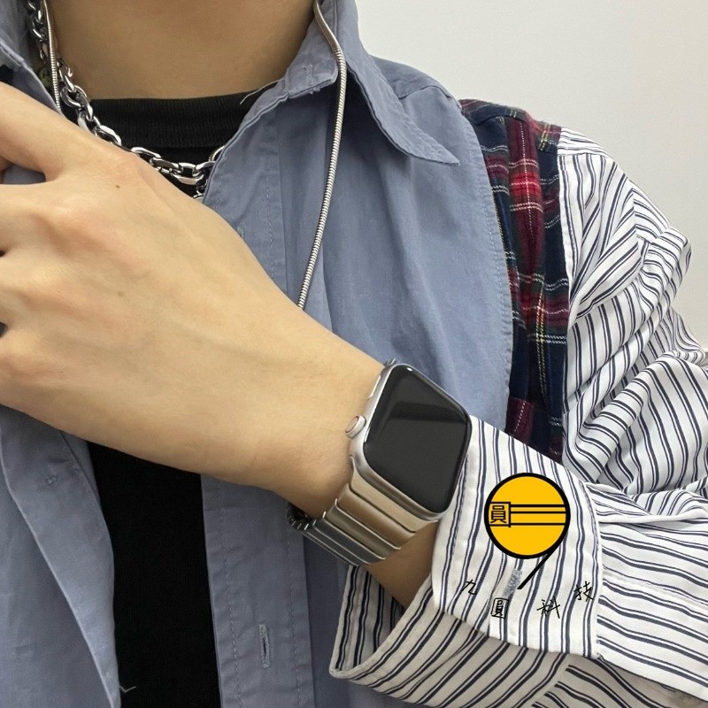 不鏽鋼錶帶+保護殼 適用 Apple Watch 11 10 9 8 7 6 5 SE3 蘋果手錶帶 42mm 46mm