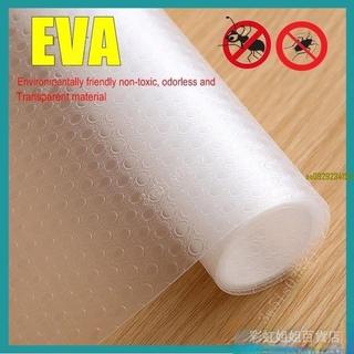 熱銷 45*200cm透明EVA櫥櫃墊防滑墊防水防油抽屜架鞋櫃桌櫃防滑墊防汙防潮墊Tikar櫥櫃