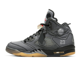 Off-White x Air Jordan 5 Retro SP Black 聯名款 黑蟬 男款 CT8480-001