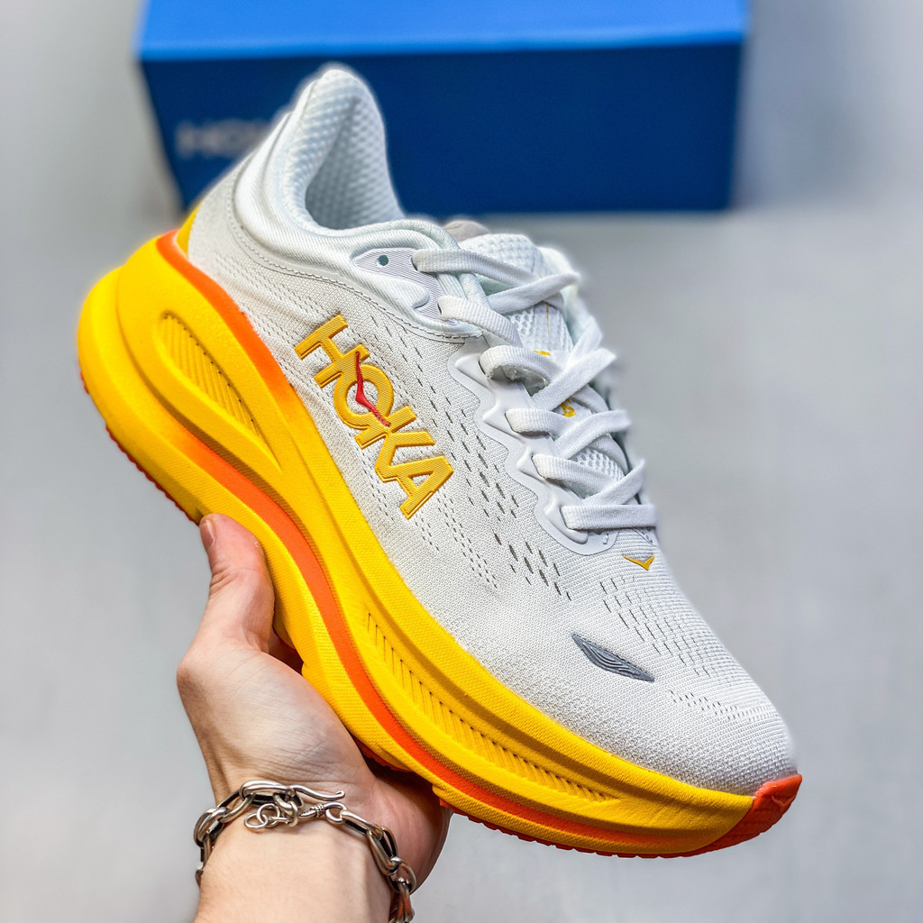 HOKA ONE ONE Bondi 9 公路跑鞋輕便舒適緩震男士女士同款全新