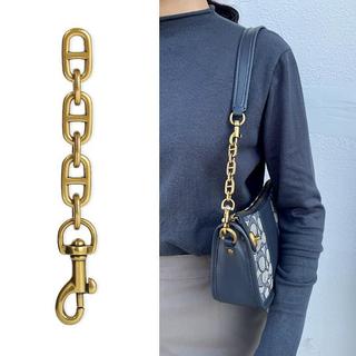 H 高品質包包內膽 蔻馳包包延長鏈 適用於coach tabby麻將包背帶延長鏈 肩帶腋下加長鏈條 背帶加長改造 包包