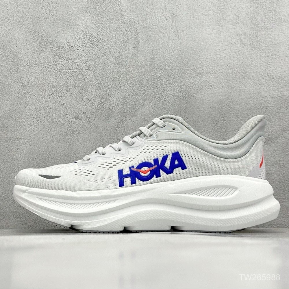 Hoka Bondi 9 寬跑鞋男女運動鞋男女通用情侶網眼  MMVW PMEY鞋。