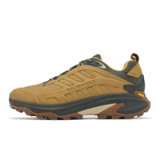 Merrell 登山鞋 Moab Speed 2 LTR WP 戶外 黃金大底 棕 防水 男鞋 ACS ML038423