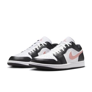 Nike Air Jordan 1 Low 黑白粉 AJ1 粉勾 低筒 休閒鞋 男鞋 553558-165【SPLY】