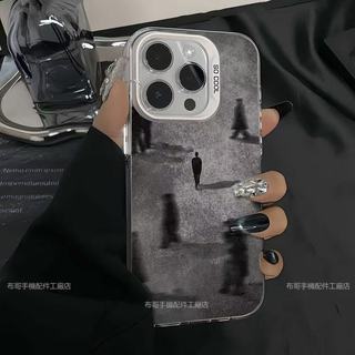 模糊藝術人影 防摔手機殼 三星S26Ultra S25 edge S21+ S22ultra S24FE S23FE