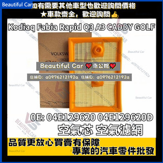 Kodiaq Fabia Rapid Q3 A3 CADDY GOLF PASSAT Tiguan 空氣芯 空氣濾網