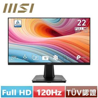 MSI 微星 22型 PRO MP225 E12VL 護眼顯示器