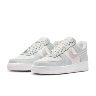 Nike Air Force 1 07 LV8 灰白 復古 刺繡 麂皮 男鞋 IB6842-100【SPLY】