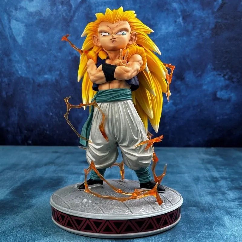 【現貨】JK 龍珠 悟天克斯手辦模型【獨家限定】七龍珠 3.0悟天克斯 超級賽亞人手辦GK模型雕像 桌面機箱擺件 生日禮