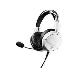audio-technica 鐵三角 ATH-GL3白/遊戲用耳機麥克風組 綠風潮