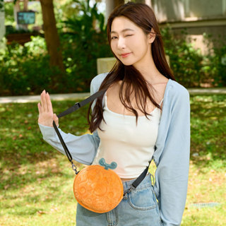 【ONE PIECE 航海王】航海夥伴系列 惡魔果實側揹包#橘色(大款) 海賊王 OP24A661OG