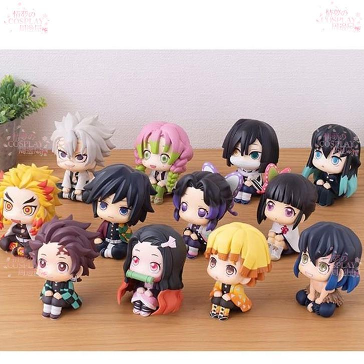 情夢 💥多款式可選💥鬼滅之刃q版杏壽郎炭治郎禰豆子無一郎不死川實彌蜜璃富岡義勇香奈乎我妻善逸伊之助蝴蝶忍手辦坐姿公仔