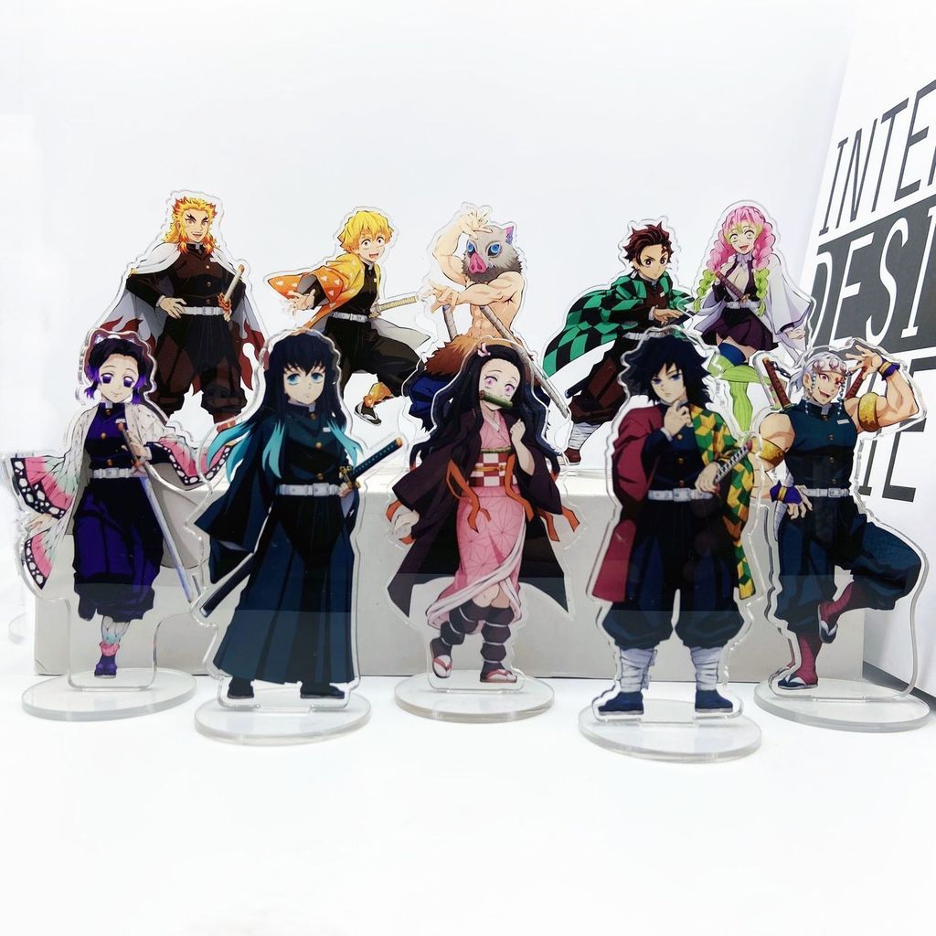 臺灣出貨✅ 周邊無一郎 富岡義勇 亞克力 立牌 富岡義勇 炭治郎 禰豆子 我妻善逸 桌面擺件