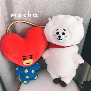 BTS 防彈少年團 毛絨公仔 應援周邊 BT21防彈少年團 BTS金泰亨tata田柾國站立款娃娃玩