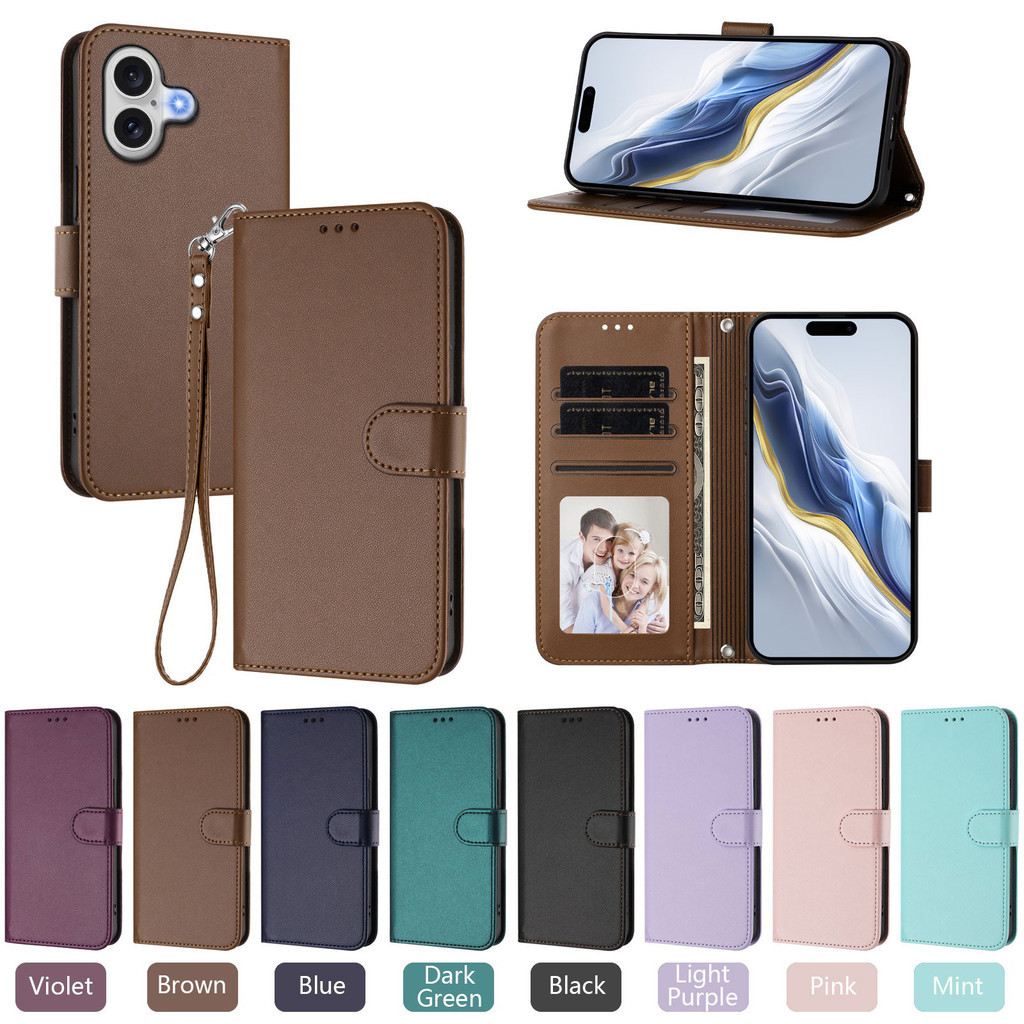 純色皮紋掀蓋皮套 手機殼 適用 OPPO reno12pro reno13pro 5g 保護殼 插卡皮套 全包防摔殼