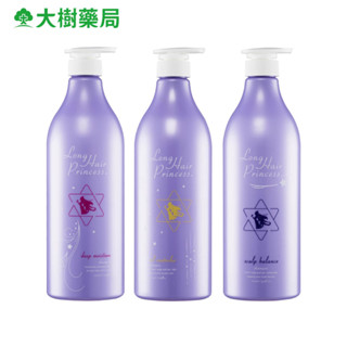 長髮公主的秘密 粉紫夢境系列 洗髮浴 1000ml 漾光/平衡/極淨 三款可選 大樹