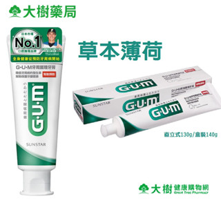 三詩達 GUM 牙周護理牙膏 四種規格可選 大樹