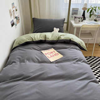 臺灣出貨 水洗棉床包四件組 單人被套 單人床包組 寢具四件組 純棉床包組 純棉被套 床包四件組 保暖床包組 加絨床包組