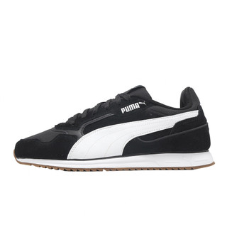 Puma 休閒鞋 Softride ST Miler SD 男鞋 女鞋 黑白 麂皮 復古 [ACS] 402667-01