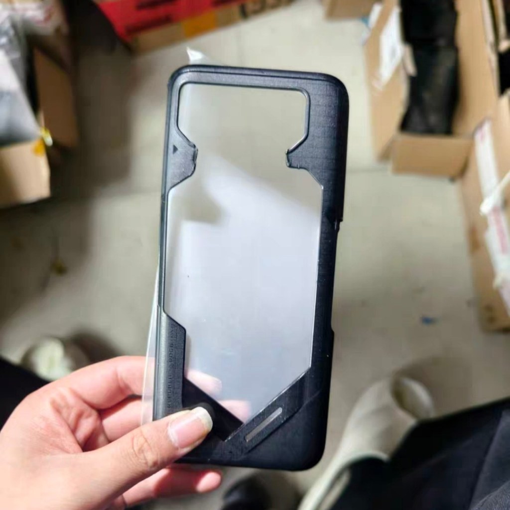 ✨原裝配件適用於ROG玩家國度ROG6/6PRO/7/7PRO系列遊戲手機酷冷風扇專用殼鏤空散熱殼保護套