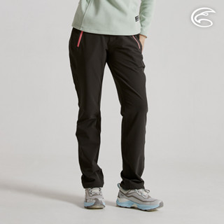 ADISI 女彈性撥水透氣恆溫快乾機能長褲 AP2521047 雲灰｜魚鱗褲 防潑水 磨毛保暖 快乾