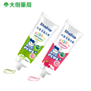 刷樂 兒童含氟牙膏 90g 青蘋果/草莓 大樹