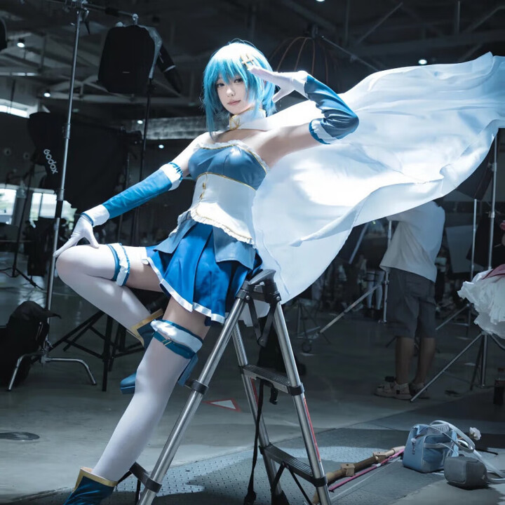 【11.21】魔法少女小圓周邊cos服美樹沙耶香cosplay女裝動漫cos服二次元服 美樹沙耶香cos服+假髮 S 