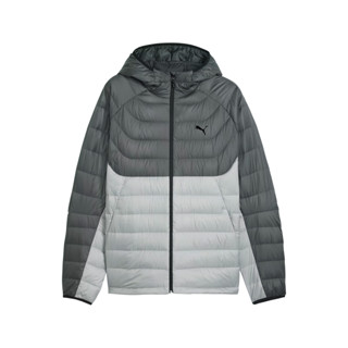 Puma 羽絨外套 PACKLITE Hooded Down 灰 連帽 男款 鴨絨 保暖 [ACS] 685221-63