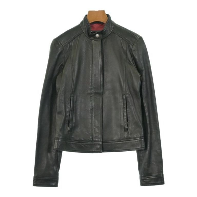 GUCCI 古馳 皮衣外套 女用 黑色 日本直送 二手