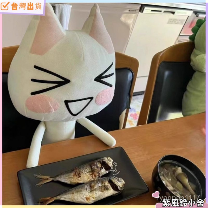 🔥臺灣出貨🔥日係可愛多羅貓玩偶井上多羅毛絨玩具公仔 toro貓布娃娃禮物XIXI