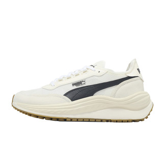Puma 休閒鞋 Rider Elite 男鞋 女鞋 米白 黑 膠底 麂皮 拼接 [ACS] 402922-06