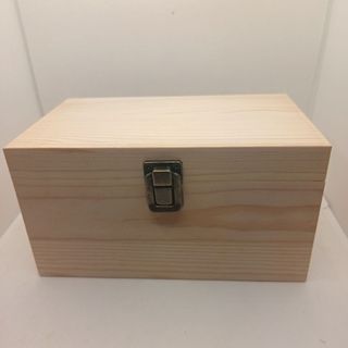 ✨精品優選/免運✨復古實木小鎖木盒定製多規格收納盒辦公桌面禮品包裝帶鎖收納盒