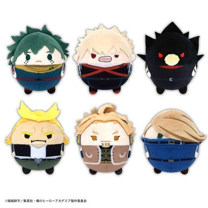 我的英雄學院＿圓滾滾＿綠谷 爆豪 常闇 霍克斯 歐魯麥特 牛仔褲 潮爆牛王 娃娃 吊飾 胖娃