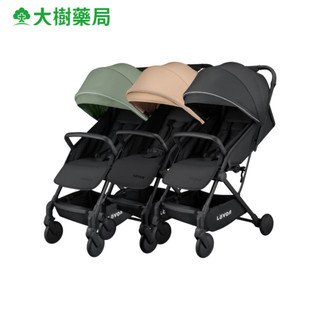 LOVON GENIE 輕量秒收嬰兒手推車 曜石黑/奶茶棕/橄欖綠 廠商直送 大樹