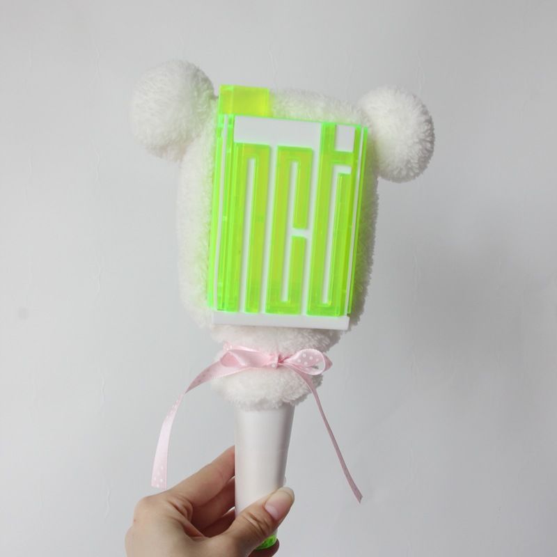 ⭐韓國代購正版⭐韓國NCT熒光棒應援燈燈套雷神錘子手燈應援棒NCT127毛絨保護套子