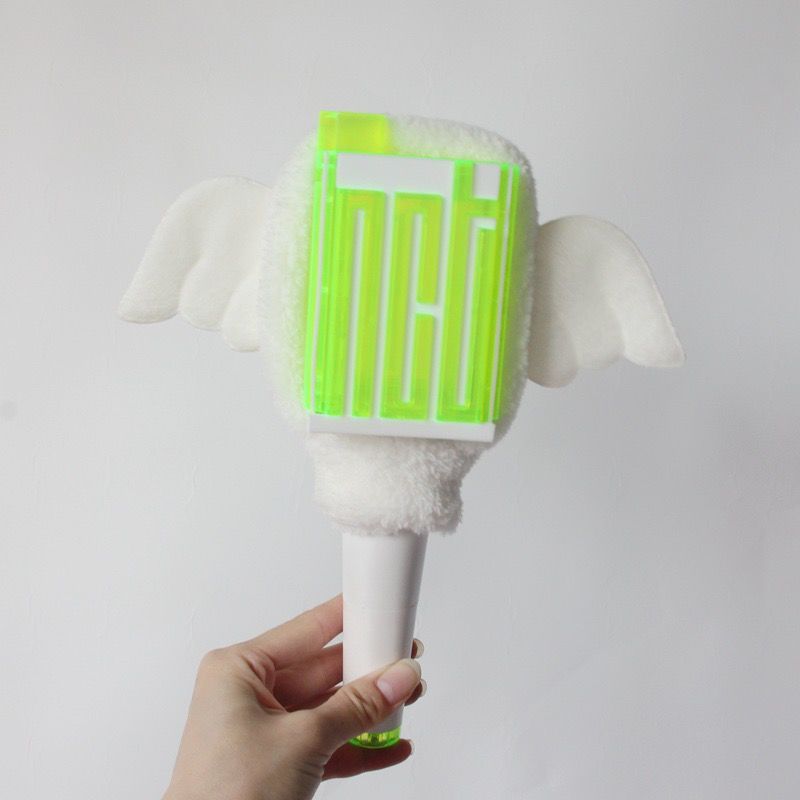 ⭐韓國代購正版⭐韓國NCT熒光棒應援燈燈套雷神錘子手燈應援棒NCT127毛絨保護套