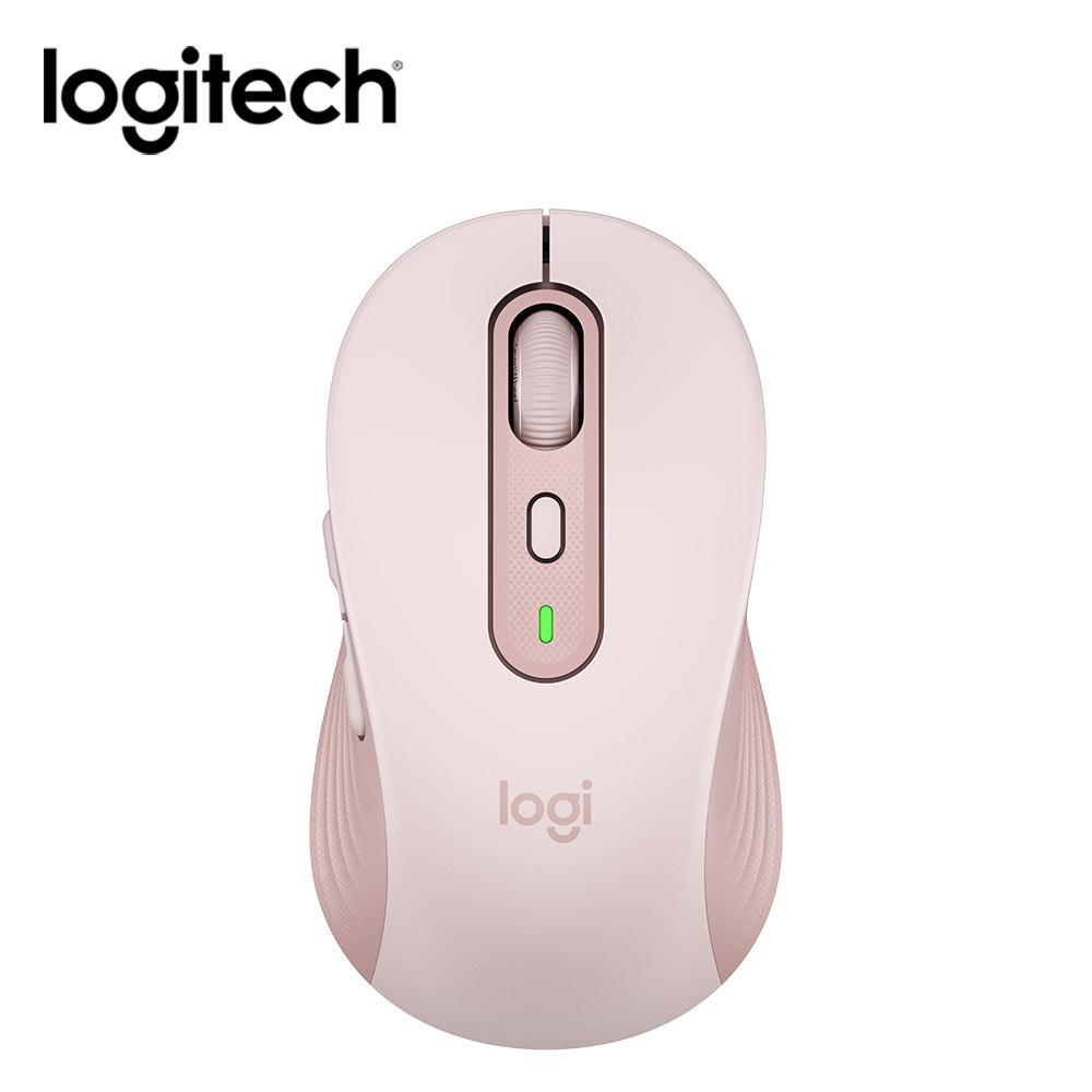 【Logitech 羅技】M750 多工靜音無線滑鼠 玫瑰粉