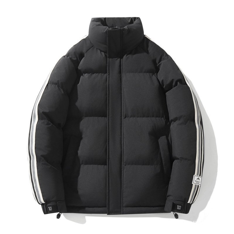 免運 臺灣出貨 冬季棉服男 新款加厚棉服冬季秋款情侶炸街麵包服百搭休軍綠米色 11/12 LUHH