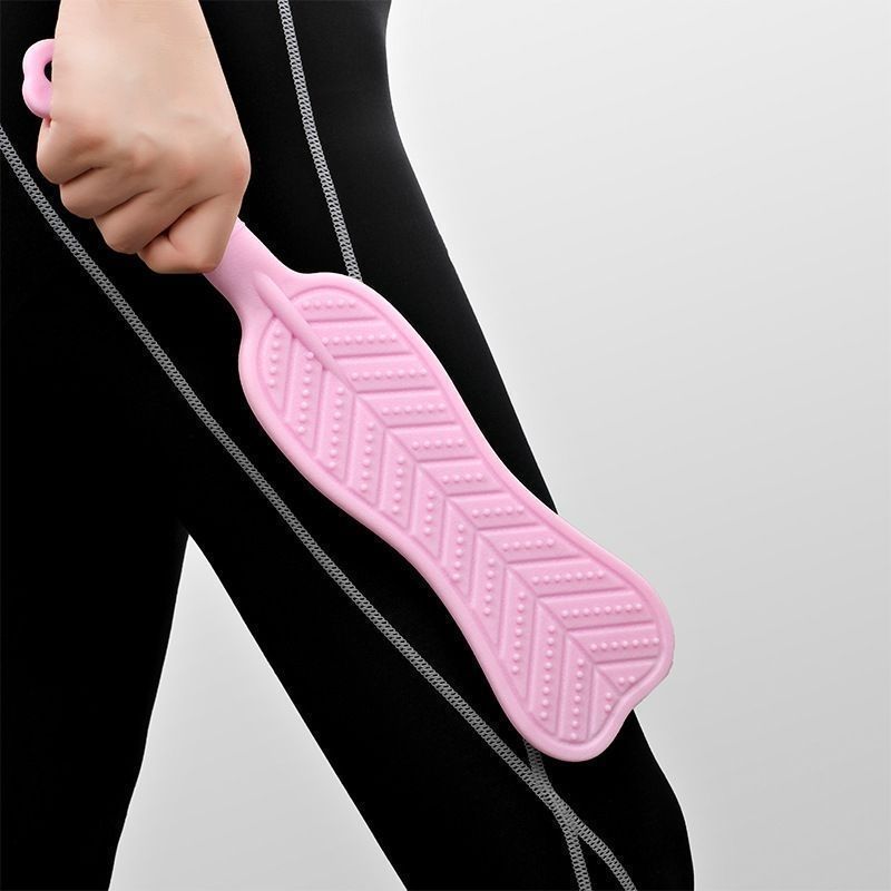 【限時下殺】經絡拍打器 拍打板 養生拍痧板 硅膠健身專業經絡拍打棒 專用敲打錘 肩頸放鬆神器 敲背神器 拍痧板