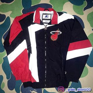〔GroveStreet〕現貨 Starter Heat jacket 邁阿密熱火隊 風衣外套 Starter