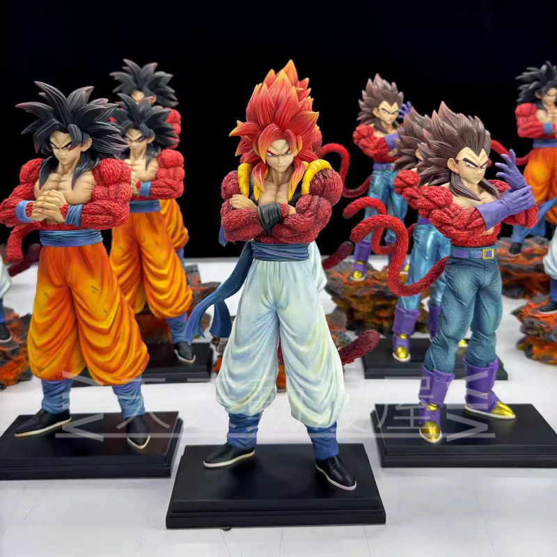 免運 七龍珠模型 JG廠 暴力熊工作室 超四悟吉塔 抱胸悟吉塔 站姿 公仔 擺件 盒裝 禮物