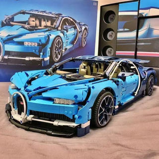 【隔日達】布加迪積木 樂高積木 跑車積木 Bugatti Veyron lego 42083 賽車積木 【小玩家】