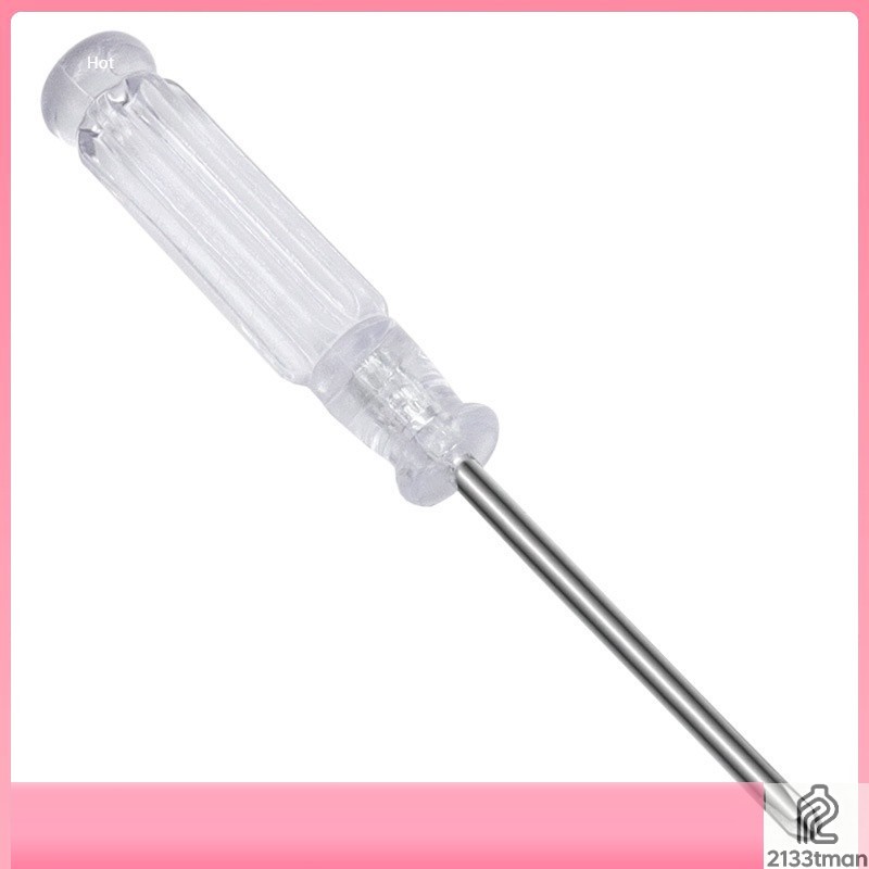 🎀木子雜貨鋪🎀透明柄十字一字小螺絲刀 3.0迷你螺絲批 家電玩具小起子 批發