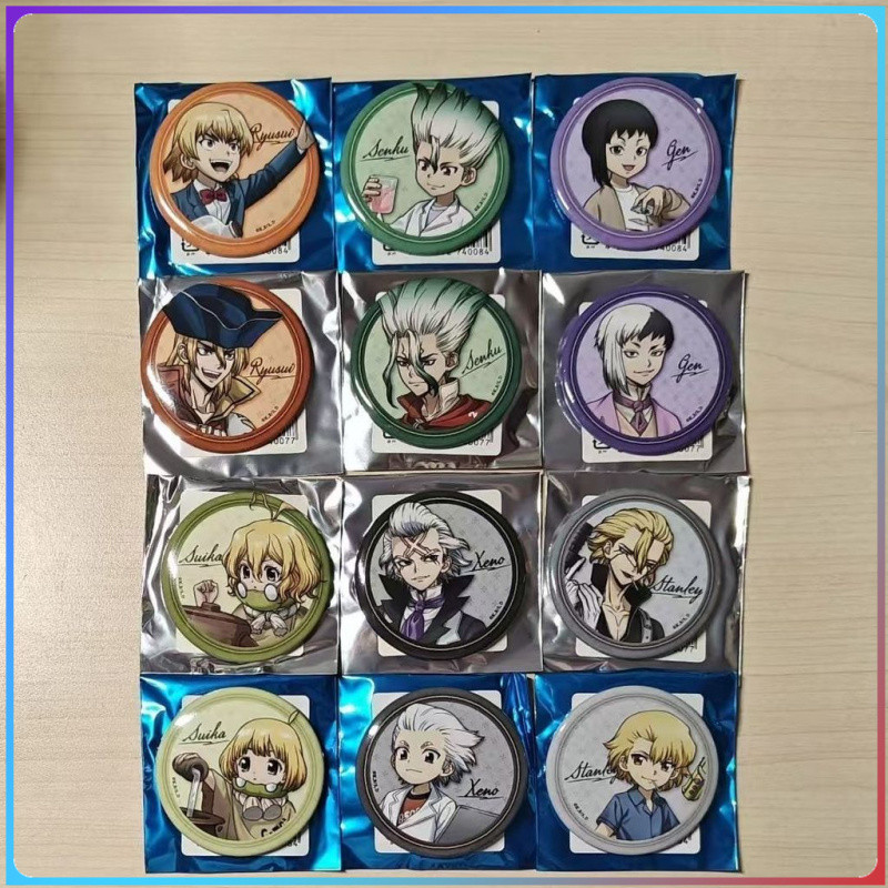 【臺灣熱賣免運🚚24H🔥】日谷散貨 石紀元 幼年成年吧唧一對 石神千空 傑諾 斯坦利 贈原袋