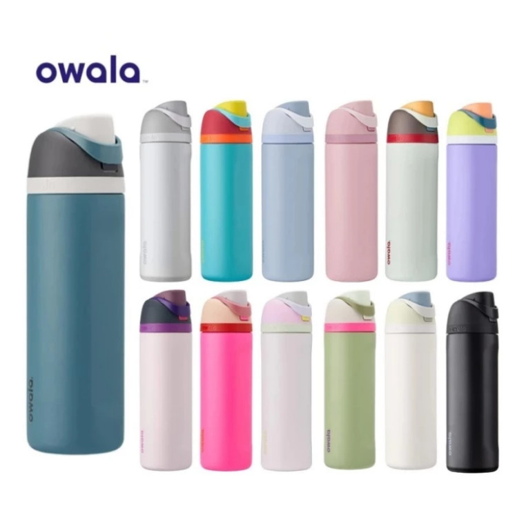 Owala FreeSip 24oz/32oz - 雙層真空保溫運動水壺
