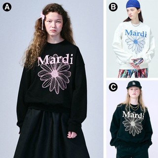 MARDI MERCREDI 印花大學TEE 多色 經典小雛菊 SWEATSHIRT FLOWERMARDI