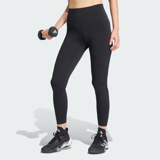 Adidas 愛迪達 All Me 7::8 L JY8577 女 緊身/內搭褲 運動 瑜珈 訓練 黑 亞版