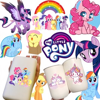 My Little Pony UV轉印水晶貼紙logo杯子飯盒手機殼行李裝飾撕下貼膜透明貼紙