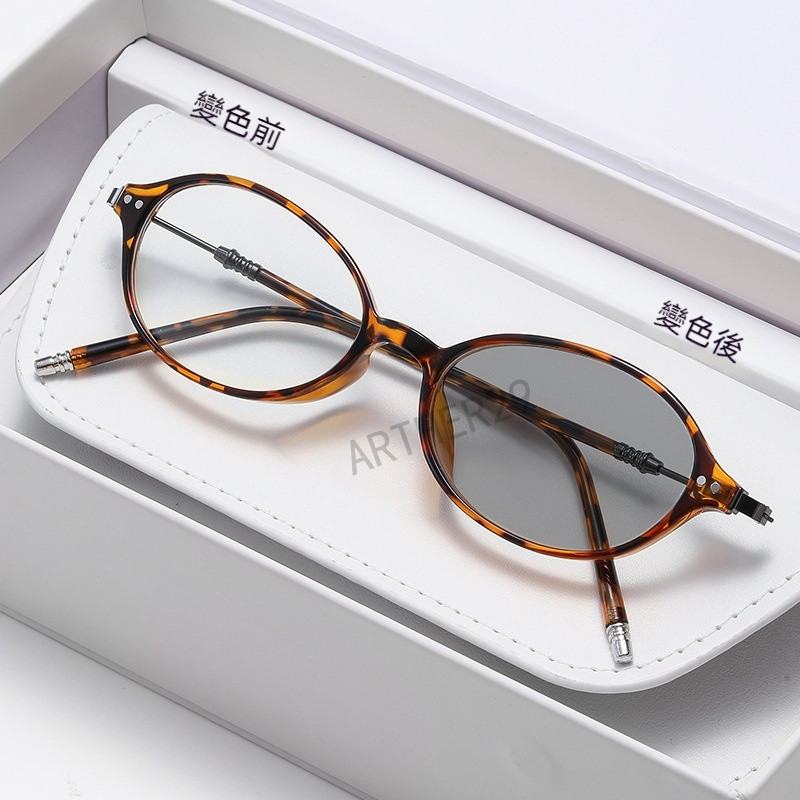 變色近視眼鏡 日韓係近視眼鏡 小橢圓近視眼鏡 文藝近視眼鏡 氣質近視眼鏡 百搭近視眼鏡 時尚近視眼鏡 可配度數近視眼鏡