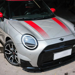 適用mini cooper J01車身拉花貼紙 引擎蓋車貼紙 F55機蓋拉花 引擎蓋拉花 車身貼紙 改裝個性進口KK材質